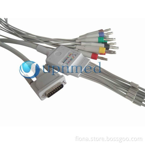 Schiller EKG Cable with 12 -leadwires